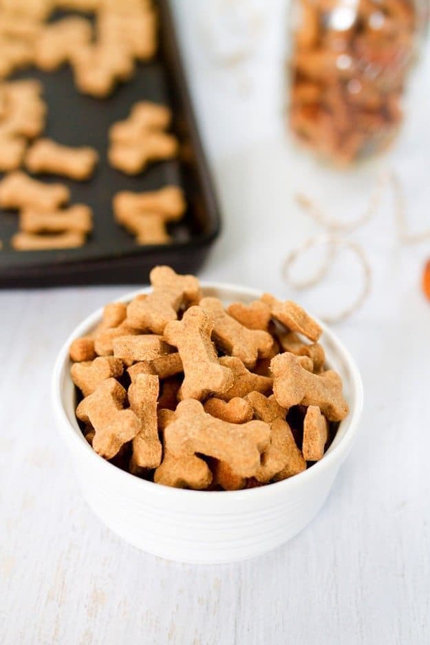 peanut butter filled dog treats